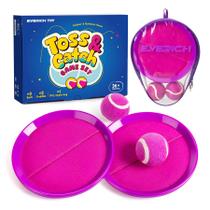 Conjunto de jogos Toss and Catch Ball Toy EVERICH para crianças de 3 a 12 anos Conjunto de jogos Toss and Catch Ball Toy EVERICH para crianças de 3 a 12 anos