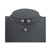 Conjunto De Joias De Casamento Em Prata Para Mulheres, 2 Peças, Brincos E Colar Para Noivas, Conjunto De Joias De Casamento Em Prata Para Mulheres, 2 Peças, Brincos E Colar Para Noivas,