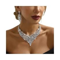 Conjunto De Joias Femininas 3 Peças: Colar E Brincos De Folha Cônica Céu Estrelado Presente Para Conjunto De Joias Femininas 3 Peças: Colar E Brincos De Folha Cônica Céu Estrelado Presente Para