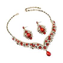 Conjunto De Joias Femininas Elegantes: Colar E Brincos Para Uso Diário, Casamento E Presentes De Conjunto De Joias Femininas Elegantes: Colar E Brincos Para Uso Diário, Casamento E Presentes De