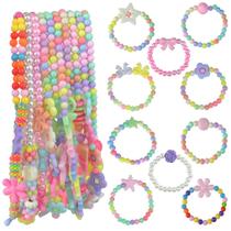 Conjunto de joias Obmwang Princess Necklace Bracelet para mulheres Conjunto de joias Obmwang Princess Necklace Bracelet para mulheres