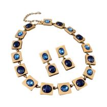 Conjunto De Joias Vintage Com Agulha De Prata Incrustada Com Strass, Brincos Quadrados Simples E Conjunto De Joias Vintage Com Agulha De Prata Incrustada Com Strass, Brincos Quadrados Simples E