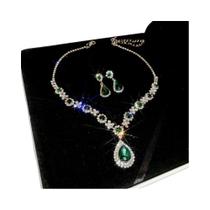 Conjunto De Joias Vintage Para Casamento Feminino, Colar Choker De Cristal De Luxo E Brincos Conjunto De Joias Vintage Para Casamento Feminino, Colar Choker De Cristal De Luxo E Brincos