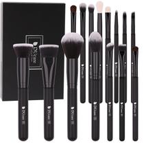 Conjunto de kabuki sintético premium DuCare de 15 pincéis de maquiagem