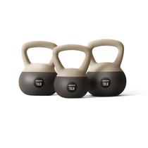 Conjunto de Kettlebells WeGym 10+15+20 lb com Base e Empunhadura Macias Conjunto de Kettlebells WeGym 10+15+20 lb com Base e Empunhadura Macias