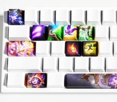 Conjunto de keycaps IYTYIR Lulu 12 peças perfil OEM para MX Conjunto de keycaps IYTYIR Lulu 12 peças perfil OEM para MX