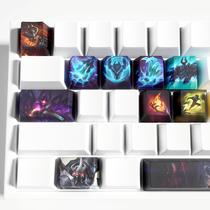 Conjunto de Keycaps IYTYIR Mordekaiser 12 Peças Perfil OEM MX Conjunto de Keycaps IYTYIR Mordekaiser 12 Peças Perfil OEM MX