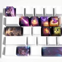 Conjunto de Keycaps IYTYIR Zoe 12 Teclas Perfil OEM em PBT Conjunto de Keycaps IYTYIR Zoe 12 Teclas Perfil OEM em PBT