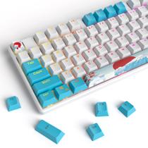 Conjunto de Keycaps Ussixchare PBT Double Shot OEM 104 Teclas Conjunto de Keycaps Ussixchare PBT Double Shot OEM 104 Teclas