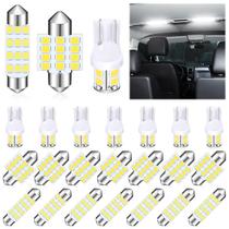 Conjunto de kit de lâmpadas LED para carro Tallew T10 31 mm 42 mm Dome Light x24 Conjunto de kit de lâmpadas LED para carro Tallew T10 31 mm 42 mm Dome Light x24