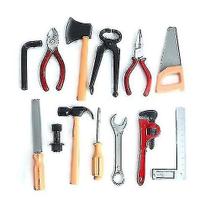 Conjunto de kits de ferramentas de construção de plástico DIY Construction Educational Conjunto de kits de ferramentas de construção de plástico DIY Construction Educational
