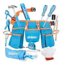 Conjunto de kits de ferramentas Hi-Spec Inspire Young Builders 16 unidades Blue Kids