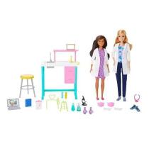 Conjunto de laboratório de ciências da Barbie Mattel HJY95