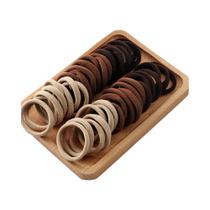 Conjunto De Laços De Cabelo Macios E Elásticos Para Meninas 50/100pcs Acessórios Decorativos Para