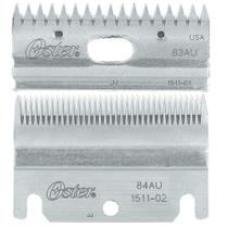 Conjunto de Lâminas Clipper Oster Clipmaster 83AU e 84AU para Cavalos Conjunto de Lâminas Clipper Oster Clipmaster 83AU e 84AU para Cavalos