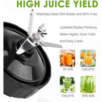 Conjunto De Lâminas De 7 Pontas Para Ninja Blender Auto iQ BL450-30 BL642-30 BL482-30 BL682-30 BL456