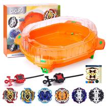 Conjunto de lâminas de brinquedo Bey Battling Top Burst COCOFOX com estádio 6+