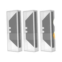 Conjunto De Lâminas De Faca Utilitária Trapezoidal 10 30 50 Peças Aço DIY Arte Artesanato Ferramenta