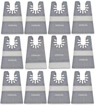 Conjunto de lâminas de raspador de ferramentas oscilantes HEMUNC Universal Fit 12 unidades