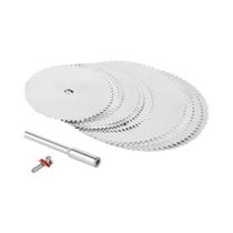 Conjunto De Lâminas De Serra Circular Mini 11PCS Disco De Corte Em Aço Inoxidável Para Ferramenta Conjunto De Lâminas De Serra Circular Mini 11PCS Disco De Corte Em Aço Inoxidável Para Ferramenta