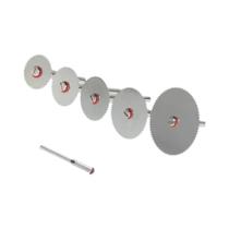 Conjunto De Lâminas De Serra Circular Mini 6-32 Peças Disco De Corte Para Ferramentas Rotativas