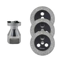 Conjunto De Lâminas De Serra Diamantadas Mini Com Rosca M14, Haste Removível De 40-50mm Para Conjunto De Lâminas De Serra Diamantadas Mini Com Rosca M14, Haste Removível De 40-50mm Para