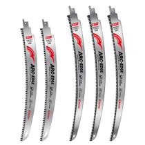 Conjunto de lâminas de serra recíprocas EZARC Arc Edge Wood Pruning Conjunto de lâminas de serra recíprocas EZARC Arc Edge Wood Pruning