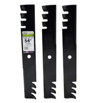 Conjunto de Lâminas Mulching Maxpower 561156XB para Cortadores de Grama de 54" Conjunto de Lâminas Mulching Maxpower 561156XB para Cortadores de Grama de 54"