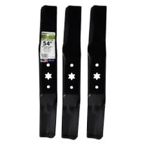 Conjunto de Lâminas para Cortador Maxpower 561557B Corte de 54" Pacote com 3 Conjunto de Lâminas para Cortador Maxpower 561557B Corte de 54" Pacote com 3