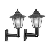 Conjunto De Lâmpadas De Parede Solar Para Jardim, Vila, Varanda E Terraço, Iluminação Decorativa