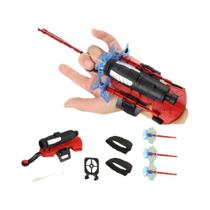 Conjunto De Lançador De Pulso De Teia De Aranha Para Crianças Peter Cosplay Toys Versão Atualizada