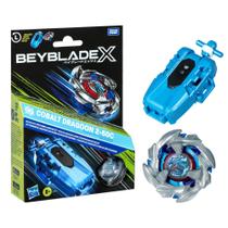 Conjunto de lançadores de cordas Beyblade Cobalt Dragoon 2-60C Deluxe Left-Spin Conjunto de lançadores de cordas Beyblade Cobalt Dragoon 2-60C Deluxe Left-Spin