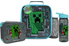 Conjunto de lancheira Get Trend Minecraft 3 peças (Multi Minecraft)
