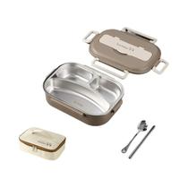 Conjunto De Lancheira Térmica De Aço Inoxidável Para Trabalhadores De Escritório, Estudantes E Conjunto De Lancheira Térmica De Aço Inoxidável Para Trabalhadores De Escritório, Estudantes E