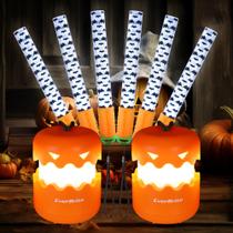 Conjunto de lanternas de abóbora de Halloween e bastões luminosos de morcego EverBrite