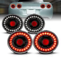 Conjunto de Lanternas Traseiras AmeriLite para Chevy Corvette Z06 2005-2013