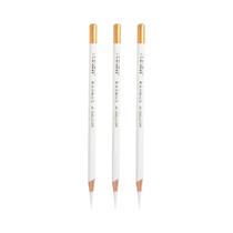 Conjunto De Lápis De Carvão Branco Para Desenho, Esboço, Sombreamento E Mistura, Conjunto De 3, 6 Ou