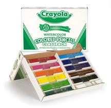 Conjunto de lápis de cor apagável Crayola Classpack em aquarela