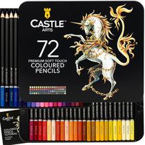Conjunto de lápis de cor Castle Art Supplies 72 Premium Soft Core