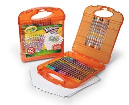 Conjunto de lápis de cor Crayola Twistables 65 quilates com estojo artístico 4+ Conjunto de lápis de cor Crayola Twistables 65 quilates com estojo artístico 4+