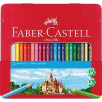 Conjunto de Lápis de Cor Faber Castell F115 - 24 Cores