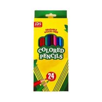 Conjunto De Lápis De Cor Para Crianças E Artistas 12/24/36 Cores Livro De Colorir De Madeira