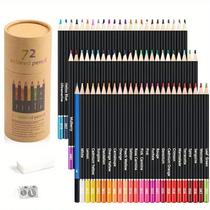 Conjunto de lápis de cor premium, 30 unidades cores vibrantes