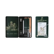 Conjunto De Lápis De Desenho Profissional Com 10/12/19 Peças, Material De Arte Em Grafite E Carvão Conjunto De Lápis De Desenho Profissional Com 10/12/19 Peças, Material De Arte Em Grafite E Carvão