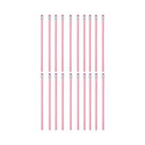 Conjunto De Lápis De Madeira Rosa Com Borracha Para Desenho E Esboço Escolar E De Escritório 10 20