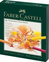 Conjunto de lápis Faber-Castell Polychromos 36 Studio com estojo