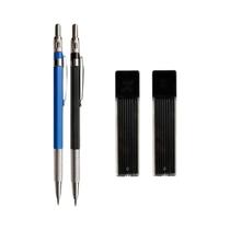 Conjunto De Lápis Mecânico 2B 2.0mm Com Refil De Grafite Preto Para Arte, Esboço, Pintura, Escrita,