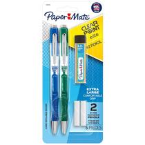 Conjunto de lápis mecânicos Paper Mate Clearpoint Elite 0,7 mm Conjunto de lápis mecânicos Paper Mate Clearpoint Elite 0,7 mm