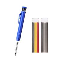 Conjunto De Lápis Mecânicos Sólidos De 3 Cores Para Carpintaria, Ferramentas De Marcação Para