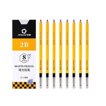 Conjunto de lápis Sketch 2B 12 peças com caixa cinza de alta qualidade